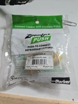 ZOOM LOCK SS4006 1/4 INCH UNION TUBE FITTING