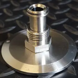 KURT J. LESKER - QF50X8MVCR - QF50 FLANGE / SWAGELOK 1/2