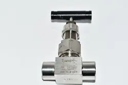 NEW SWAGELOK SS-3NBF2 UNION BONNET NEEDLE VALVE STAINLESS STEEL
