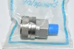 NEW SWAGELOK SS-QF8-B-6ANBS STAINLESS QUICK DISCONNECT FITTING 3/8''