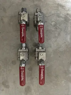 SWAGELOK SS-A63TS8 3-PIECE 60 SERIES FIRE SERIES BALL VALVE FNSP