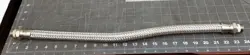  X 24 MALE BRAID SWAGELOK FM8 1800 PSI STAINLESS HOSE USED [A0B2]