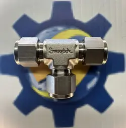 NEW SWAGELOK SS-810-3  1/2 TEE STAINLESS STEEL TUBE FITTING