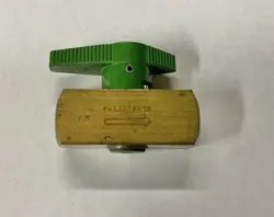 BRASS QUARTER-TURN INSTRUMENT