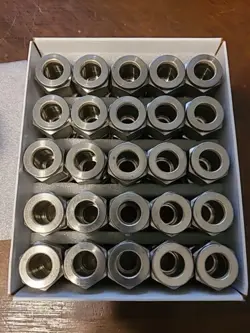 - SWAGELOK STAINLESS STEEL UNION FITTING, 1/2