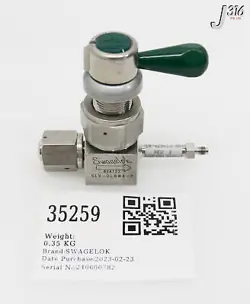 35259 SWAGELOK DIAPHRAGM VALVE HIGH PURITY 6LV-DLBW4-P