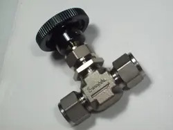 1 SWAGELOK MONEL ALLOY 400/R-405 INTEGRAL BONNET NEEDLE VALVE, 1/2
