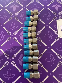 10-SWAGELOK STAINLESS  CONNECTOR FITTINGS, 1/4