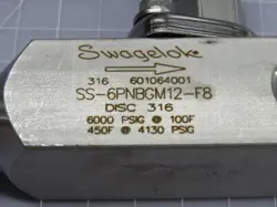 SWAGELOK SS-6PNBGM12-F8