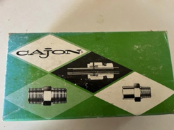 CAJON SWAGELOK CONNECTOR STAINLESS STEEL TUBE FITTING A 603297-006 3PCS