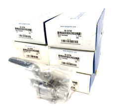 LOT OF 6 NEW SWAGELOK SS-63TS8 BALL VALVES SS36TS8