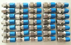 LOT OF 35: SWAGELOK MALE CONNECTOR SS-600-1-4
