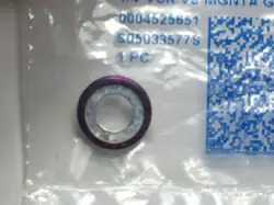 2 - SWAGELOK STAINLESS STEEL VCR MAGENTA GASKETS W/RETAINERS, SS-4-VCR-2-MR-VS
