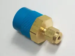 1- SWAGELOK BRASS CONNECTOR FITTING, 1/8
