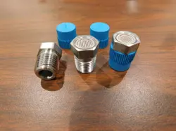 3 NEW SWAGELOK STAINLESS STEEL MUD DAUBER FITTING 1/4