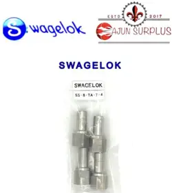 QTY: 4 SWAGELOK P.N.:SS-8-TA-7-4  , 1/2 TUBE X 1/4 FNPT, SS-316, TUBE ADAPTERS