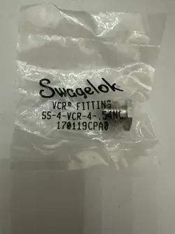 LOT OF 20PCS SS-4-VCR-4-.54NC SWAGELOK