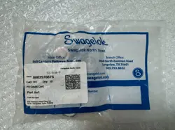 SWAGELOK STAINLESS STEEL TUBE PLUG FITTING, 1/2