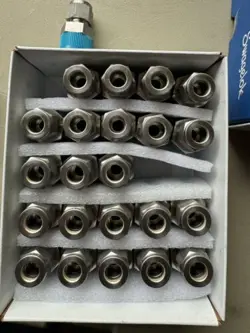 SWAGELOK STAINLESS STEEL CONNECTOR FITTINGS ,3/8