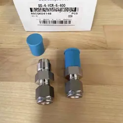 1PC SWAGELOK SS-4-VCR-6-400 CARD PIPE JOINT