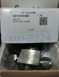 1PCS NEW  SWAGELOK  SS-44XS10MM  3-WAY BALL VALVE  DHL SHIPPING?