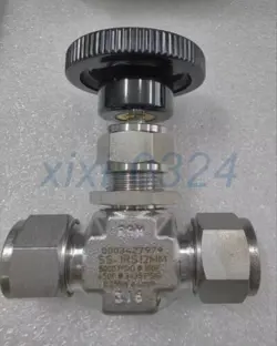 1PCS NEW  SWAGELOK  SS-1RS12MM  NEEDLE VALVE  DHL SHIPPING?