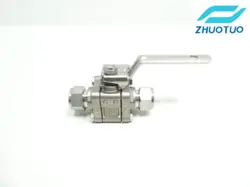 SWAGELOK SS-T63MS12 MANUAL STAINLESS BALL VALVE 3/4IN TUBE