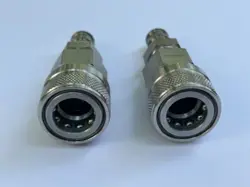 2 SWAGELOK QF8-B-316 1/2 TUBE CONNECTION FULL FLOW QUICK CONNECT STAINLESS STEEL