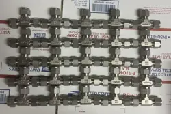 BRAND NEW SWAGELOK 3/8 TEE UNIONS LOT OF 25 SS-600-3