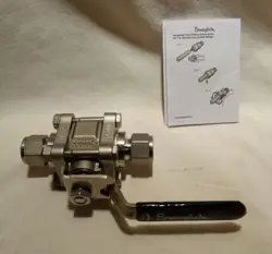 SWAGELOK SS-63TS8 BALL VALVE