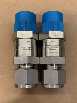 NEW SWAGELOK SS-CHS8M8-1 CHECK VALVE 1 PSI SET
