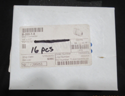 SWAGELOK BRASS FITTINGS MALE CONNECTOR 1/8