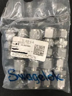 SWAGELOK SS-810-6-6, SS REDUCING UNION, 1/2