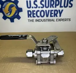 NEW SWAGELOK SS-63TS8-JL  1/2 STAINLESS 60 SERIES BALL VALVE LOCKING LEVERS