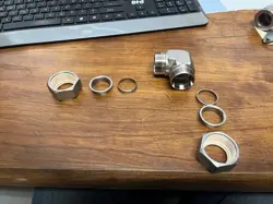 DEGREE ELBOW FITTING