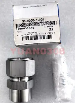 NEW SWAGELOK SS-2000-1-20W PIPE JOINT DHL FAST DELIVERY