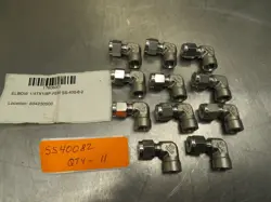 PARKER ELBOW 1/4T X 1/8P FEMALE SWAGELOK EQUIVALENT SS-400-8-2 LOT OF 11!