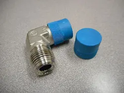 SWAGELOK SS-8-ME MALE ELBOW STEEL PIPE FITTING 1/2IN MALE NPT SS