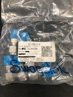SWAGELOK SS-600-1-4, MALE CONNECTOR, 3/8