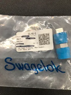 SWAGELOK SS-MD-6, MUD DAUBER SCREEN PLUG, 3/8