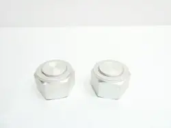 BOX OF 2 SWAGELOK SS-3200-P TUBE PLUG CAP 2IN