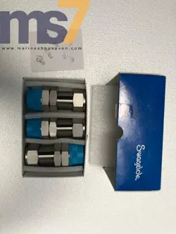 SWAGELOK SS-1610-11-16RS TUBE FITTING MALE CONNECTOR PACK OF 15 PCS