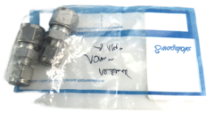 SWAGELOK SS-10M0-6-4 STAINLESS STEEL SWAGELOK TUBE FITTING FNSP LOT OF 2 NEW