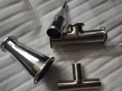 4 ASME BPE 316 STAINLESS SHAPES TEE TUBE REDUCER MANIFOLD FOR SWAGELOK TRI-CLAMP