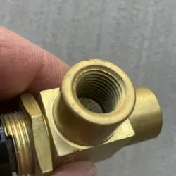 BRASS WAY VALVE