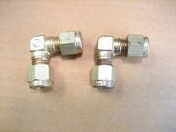 SWAGELOK BRASS ELBOW UNION, 3/16