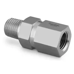 SWAGELOK SS-4CP5-1 STAINLESS 1-PIECE POPPET CHECK VALVE (LOT OF 2) INV