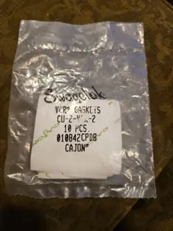 CAJON CAG6 VCR GASKETS CU-2-VCR-2 NEW 10 PCS CAG6 010842CPD8 SWAGELOK