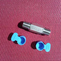 HEX NIPPLE 316