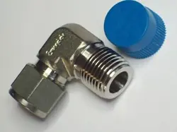 1- SWAGELOK STAINLESS STEEL ELBOW CONNECTOR, 1/2